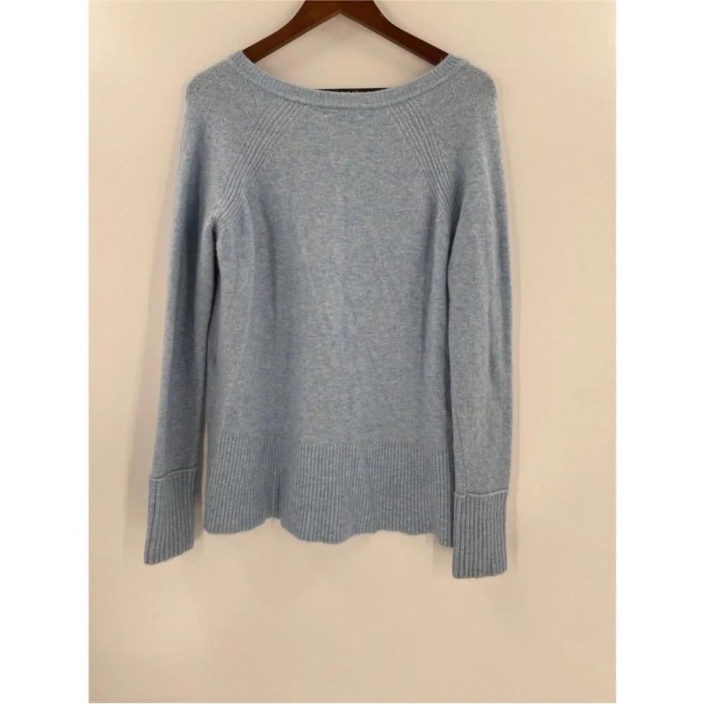 J. Crew Soft Blue Crew Neck Sweater